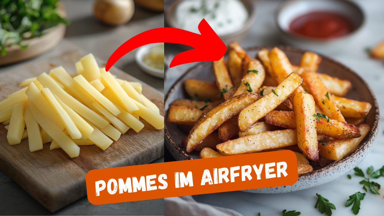 So werden Pommes im Airfryer richtig knusprig UPkitchen
